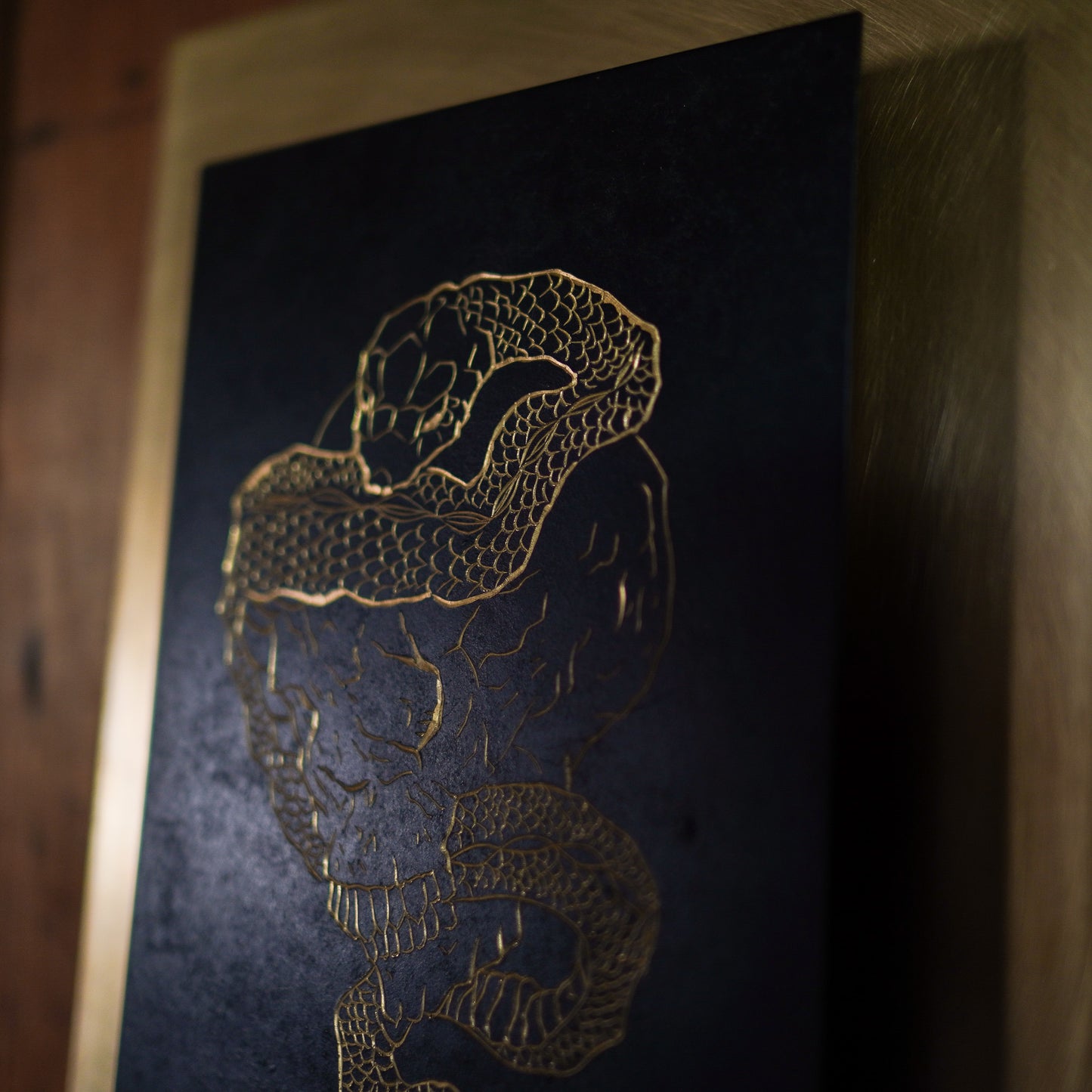 WABORI ART PANEL  skull