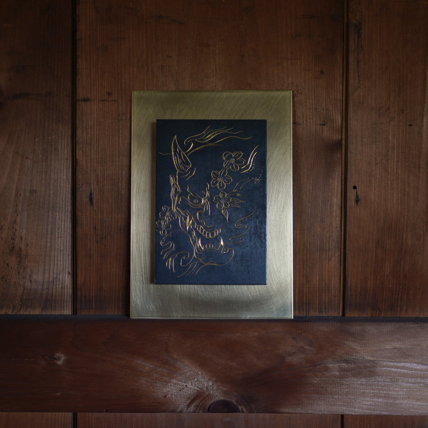 WABORI ART PANEL  Hannya