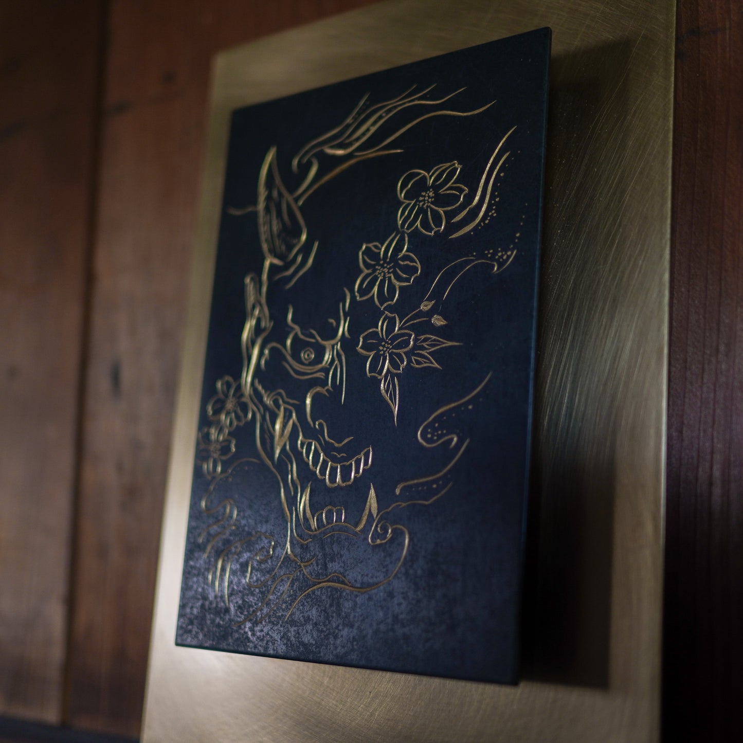 WABORI ART PANEL  Hannya