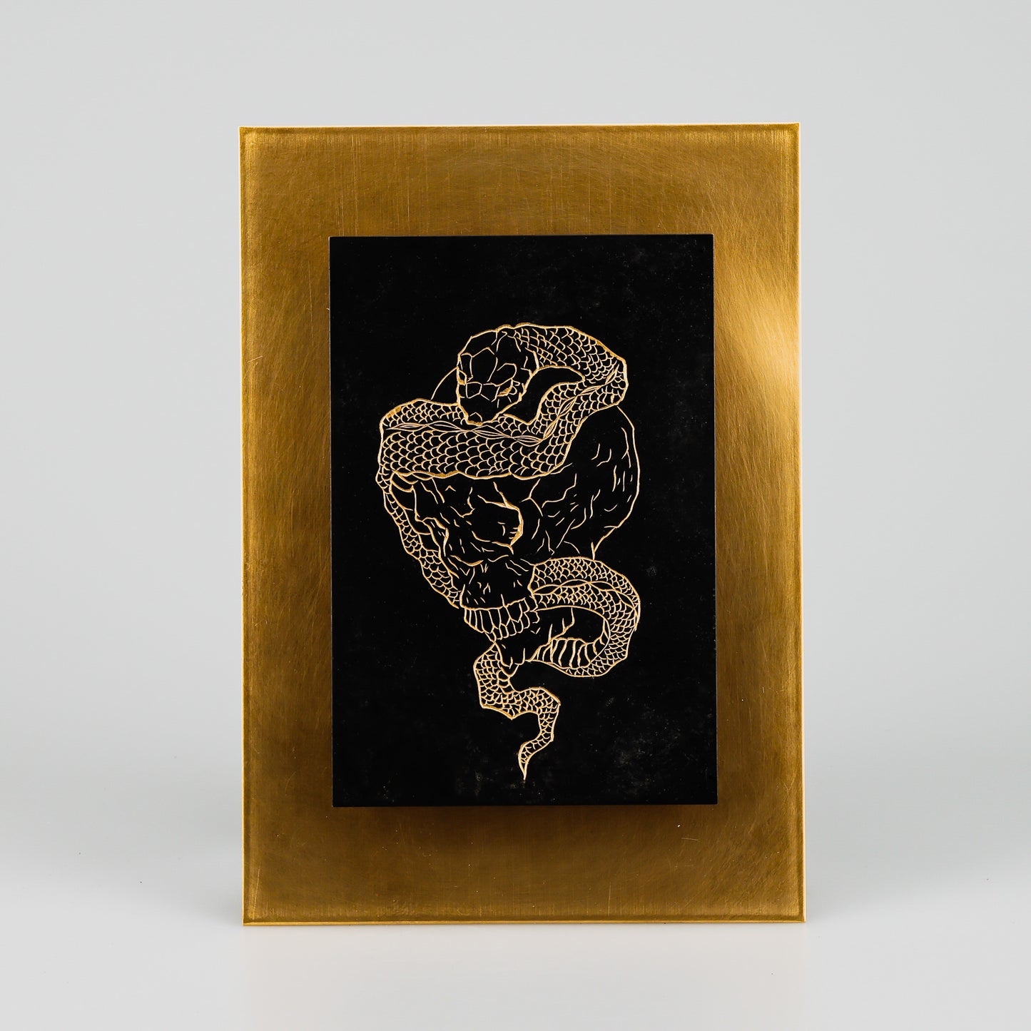 WABORI ART PANEL  skull